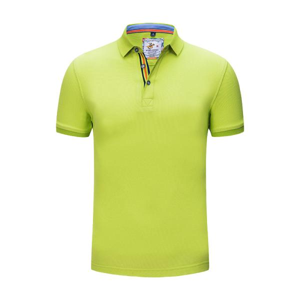 Os homens respiráveis de Flyita trabalham o t-shirt do polo das camisas com bordado