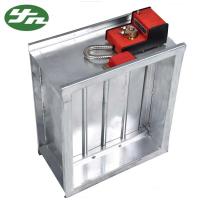 Amortisseur en aluminium de diffuseur d'air de valve de contrôle de volume d'air de ventilation de pièce propre