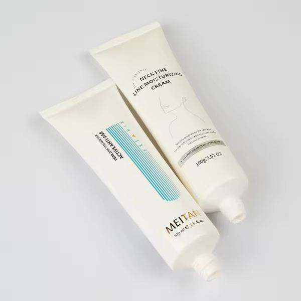 Tubes d'emballage sans air personnalisées Pompes à vide Tubes de lavage du corps 50 ml