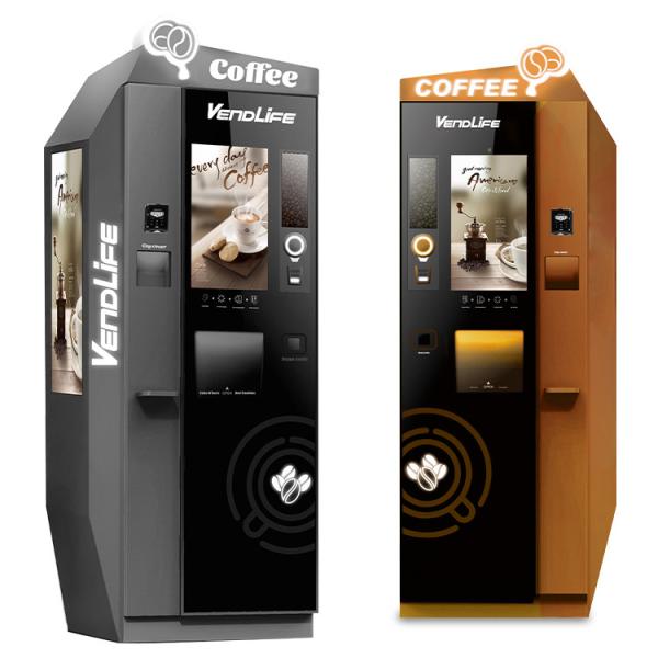 A proteína agita a máquina de venda automática do café do serviço do auto da bebida para o fitness center dos esportes