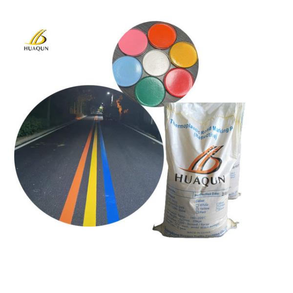 Eco Friendly Hot Melt Marking Paint Quick Drying Paint Line Road Thermoplastic Pavement Road Paint