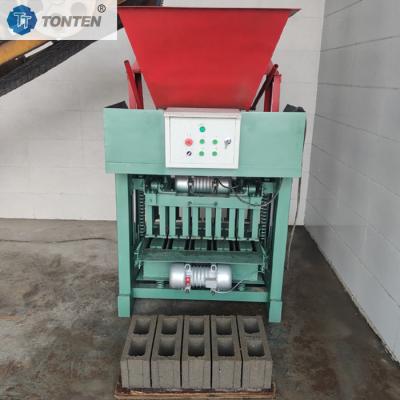 Roadside Stone Molding Machine Concrete Semi-automatic Hollow Brick Making Machine