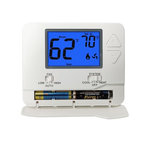 Riseem 50 60Hz Wireless Room PTAC Thermostat Non Programmable Receiver Optimized for Performance in Variable Temperature Conditions