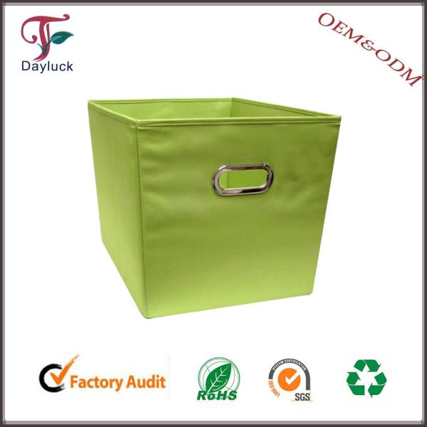 Outdoor fabric clothing storage box