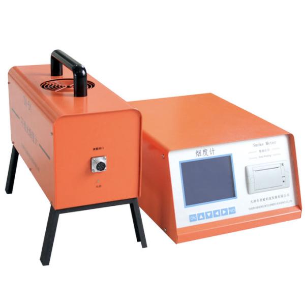 O OEM opaco portátil do medidor do fumo do analisador de gás 70~106Kps da exaustão da exposição do LCD aceita