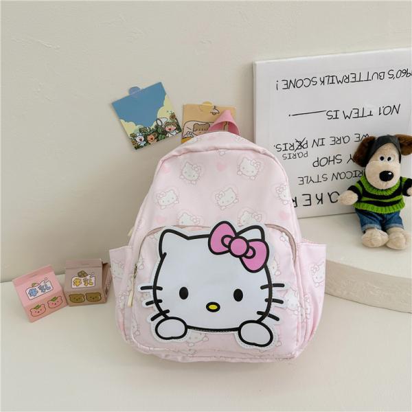 Kids Kindergarten School Backpack with Capacity Below 21 Litre and Cute Rabbit Design