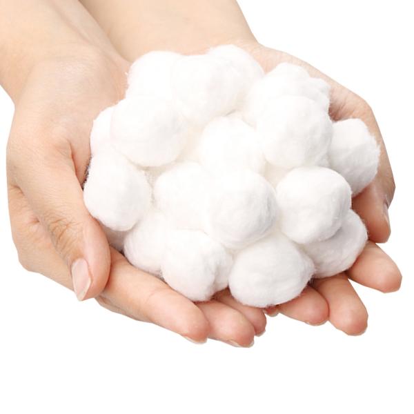 100% чистого хлопка медицинского поглощающего алкоголя хлопчатобумажный шарик многоцелевой хлопчатобумажный шарик