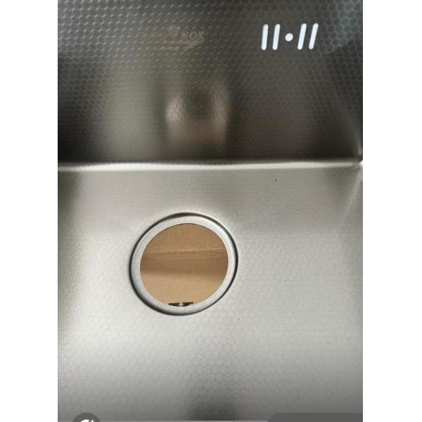 Cubierto de acero inoxidable de cocina fácil de instalar y mantener