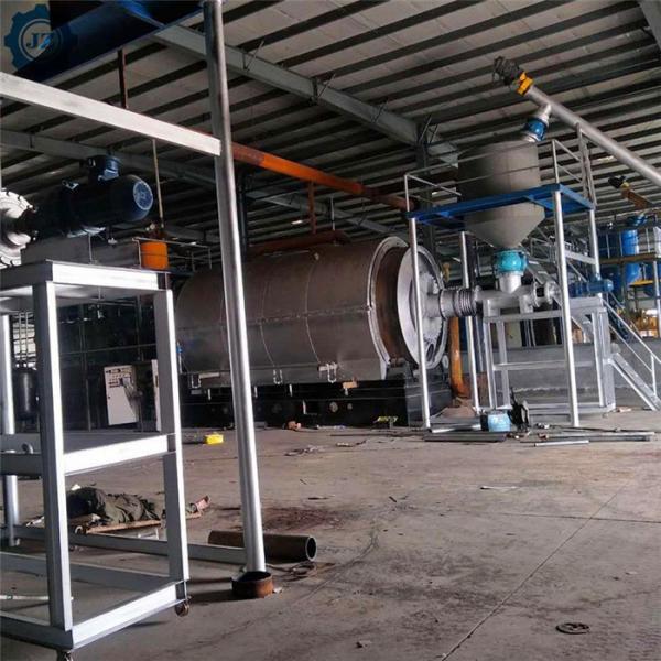 20T Fully Continuous Waste Tire Plastic Pyrolysis Plant For Fuel Oil