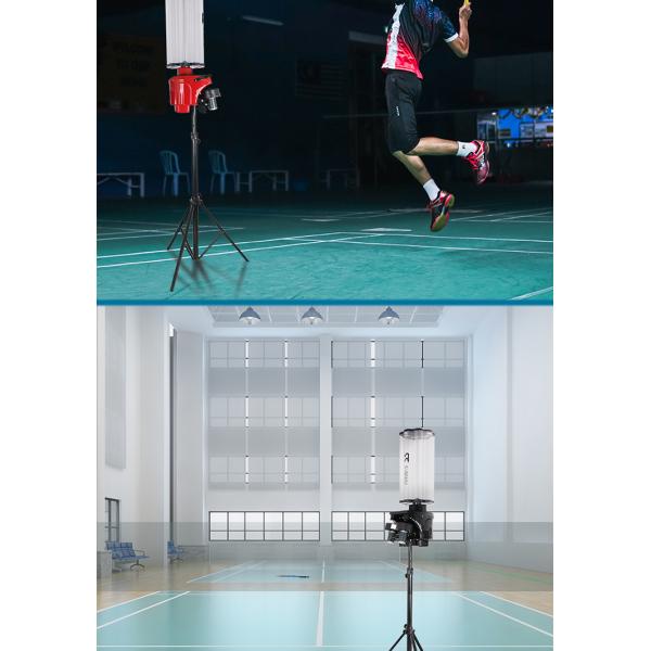 Máquina de alimentação do badminton de controle remoto de 180 bolas