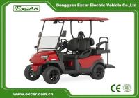 Carro elétrico personalizado do golfe 48V, 2 carrinhos de golfe de Seat com bancos traseiros do golfe