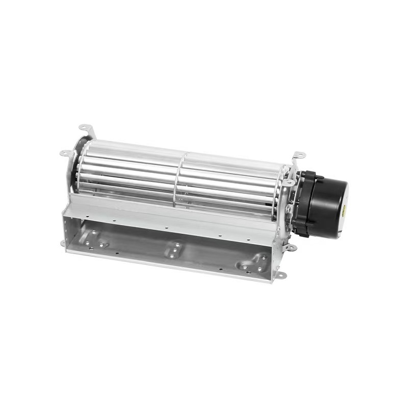 HY-60DC Series 2 Silent High-Volume Cross-Flow Fan Long Strip Tangential Air Conditioner Oven Air Curtain DC12V/24V Aluminum
