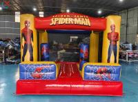 Nuevo diseño de casa de salto inflable Spiderman Héroes de dibujos animados Trampolín inflable Casa de salto Castillo para niños