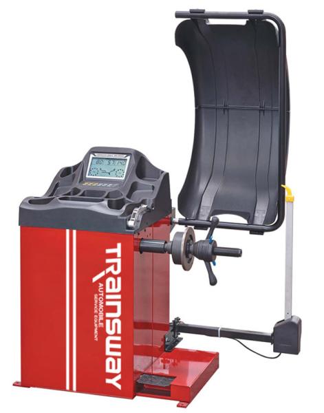 Trainsway Zh855L CE Approved Wheel Balancing Machine for Small Size Wheel Function