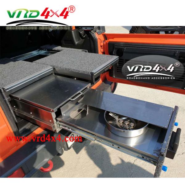OEM 4x4 4WD Storage Drawers Fridge Slide Module Rear Drawer 4x4 Cars Interior Upgrade Cargo Drawer for JK /JL/ FJ Cruise
