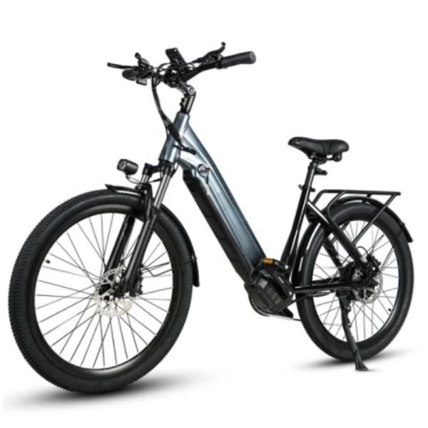 48V 17AH Battery Electric City Bike 26 Inch 7 Speed Ladies Step Through Electric Bike