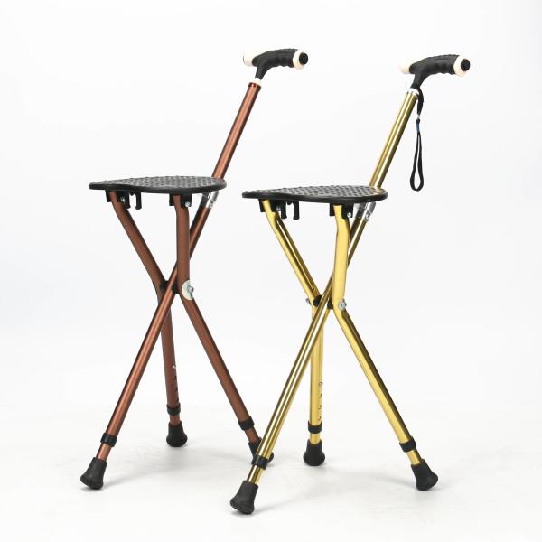 Многофункциональный идти подвижности помогает костылю с тросточкой света стула пожилой алюминиевой медицинской