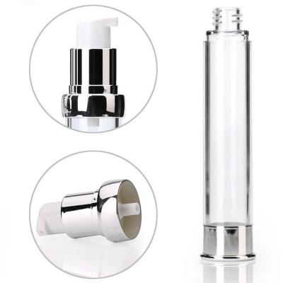 Lotion Airless Makeup Pump Bottle Plastic Material Uniform Spray Volume