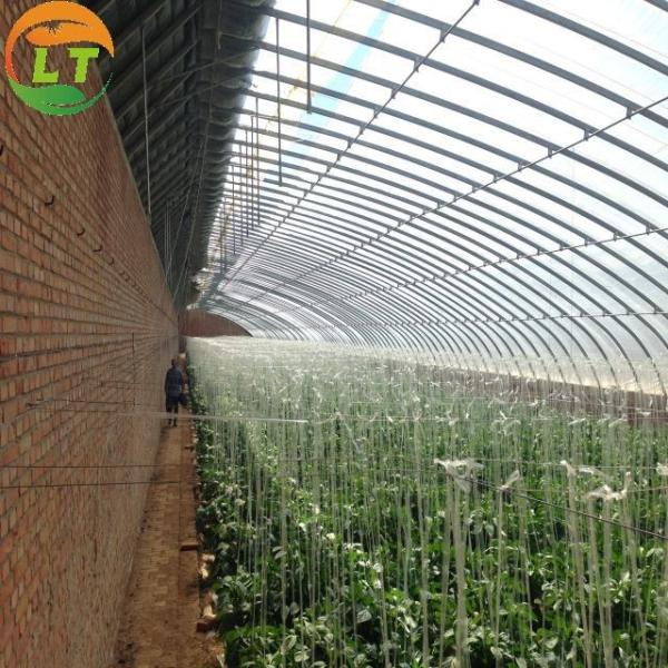 Hot Dip Galvanized Greenhouse Heating Equipment for Customized Size and Plants Growing