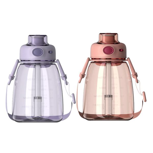 Customised Stylish Women's Summer Water Bottle with Handle Boiling Water Applicable