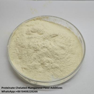 Manganese Peptide Chelated Manganese Proteinate 18% Mn Yellow Powder For Livestock