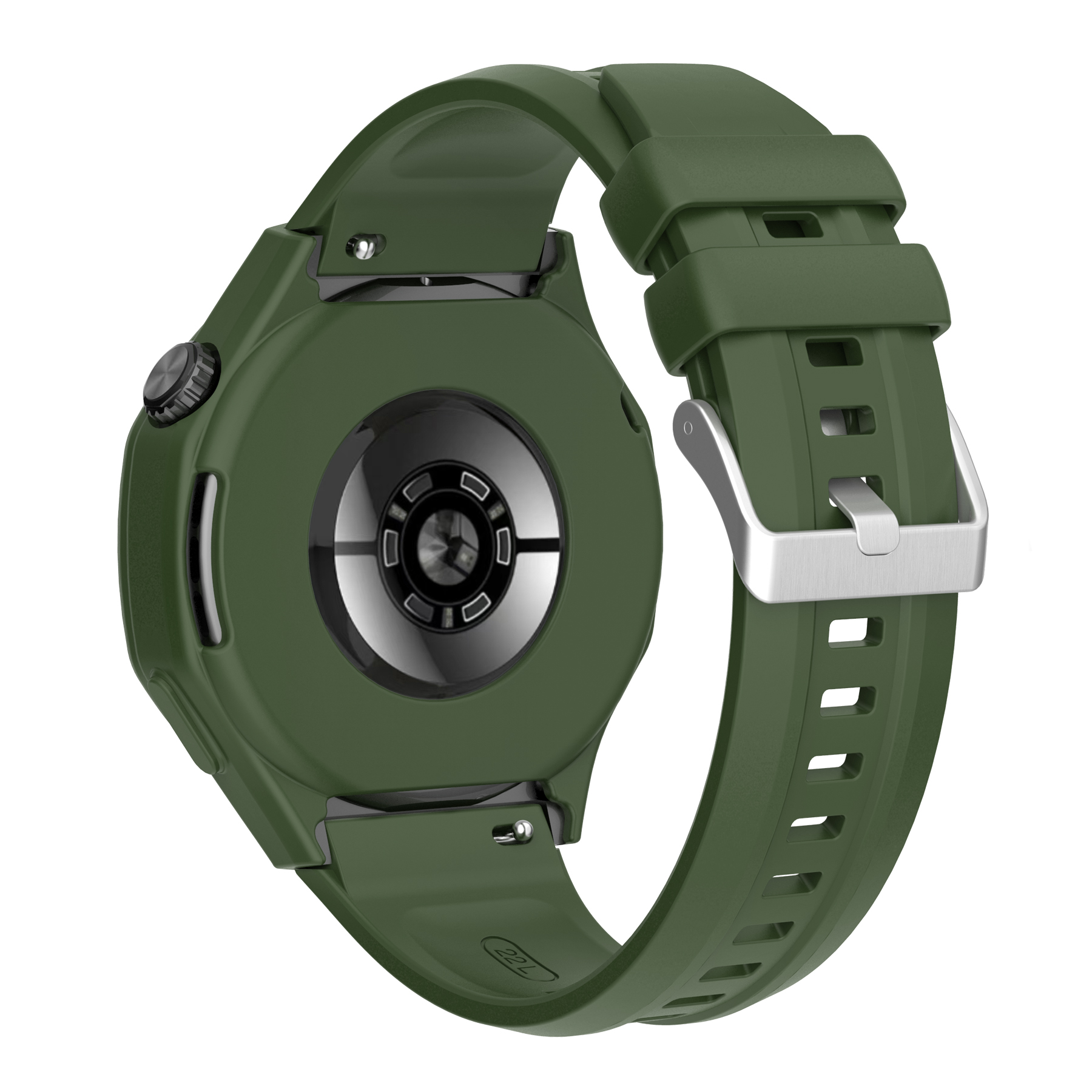 Eraysun Silicone Case Waterproof for Huawei Watch GT5 Pro 46mm Protector Frame Protective Case Smart Watch Case