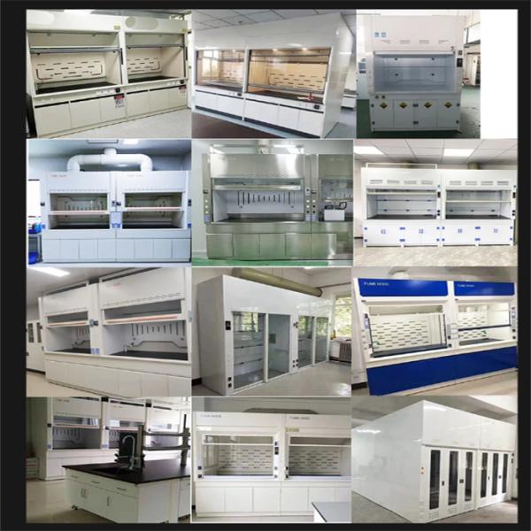 Эпоксидная смола рабочий стол лабораторные дымовые камеры 0,3KW для химической вытяжки дыма и вентиляционного решения