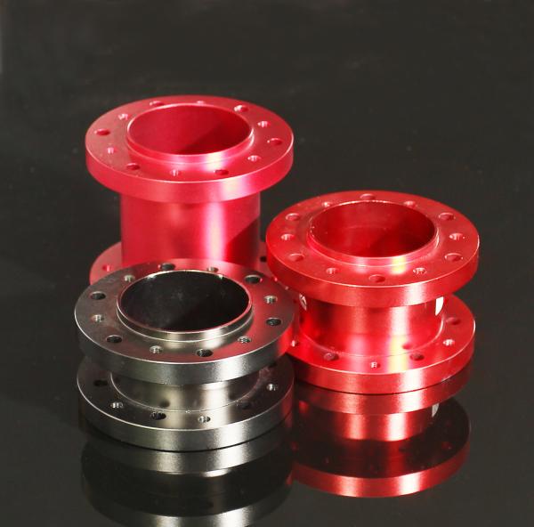 50mm Black Aluminum Steering Wheel Adapter / Universal Steering Wheel Hub Adapter