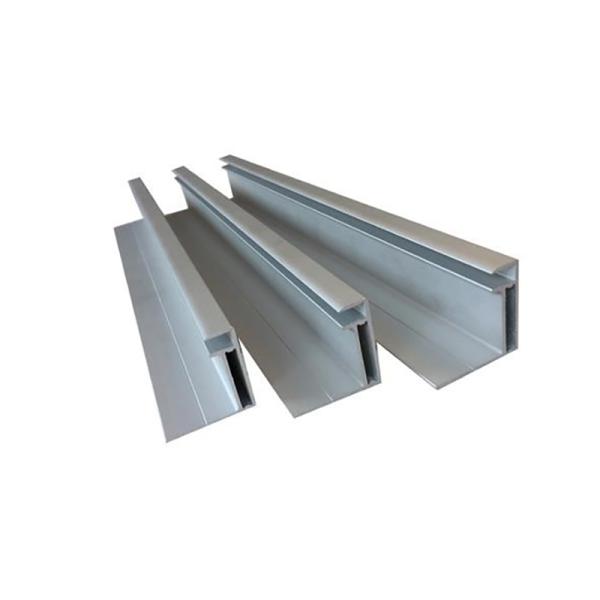6000 Series Aluminium Solar Panel Frame Customized Industrial Aluminum Profile