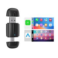 70g GRANDnavi 2 en 1 Adaptateur CarPlay à double port Convertissez le CarPlay filaire en CarPlay sans fil pour une fonctionnalité améliorée