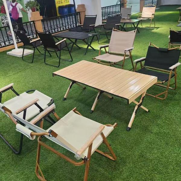 Portable Foldable Camping Chair Beech Wood Steel Pipe Bracket And Oxford Cloth For Picnic Fishing Outdoor Leisure