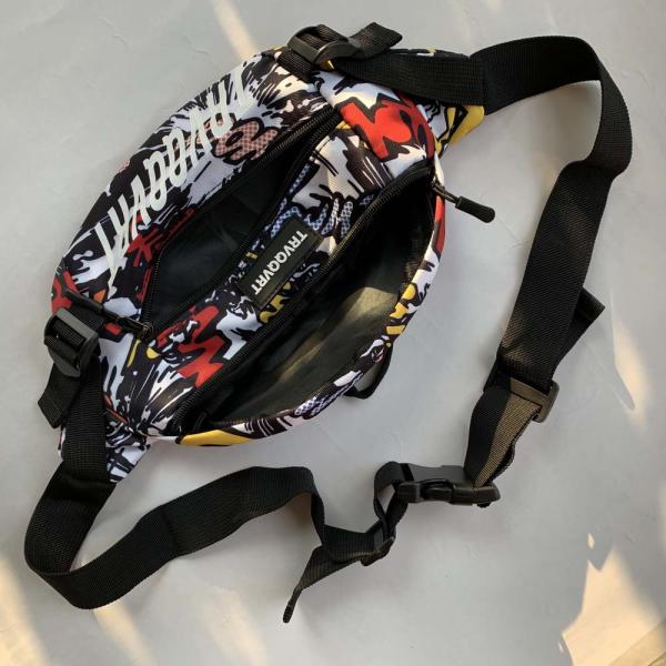 L35cm 0.3kg Sports Chest Bag Fashion Zipper Opening and Close