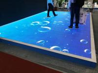 Affichage LED de la piste de danse P3.9 P4.8 Panneau de sol interactif