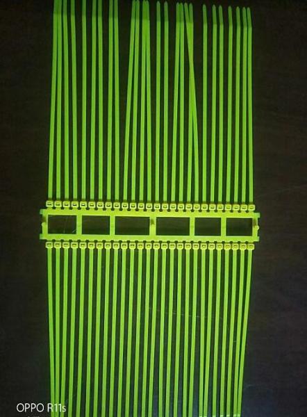 Different Size Nylon Cable Tie Injection Molding Molds Cold / Hot Runner Cr12mov Material