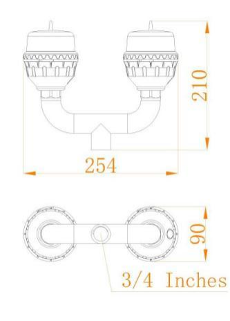 ICAO Compliant IP66 Waterproof LED Aviation Obstruction Light with 100000 Hours Lifespan
