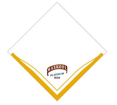 Printed aluminium foil beer neck label Embossed Printed Beer Bottle Foil Labels for packing printing self adhesive alumi
