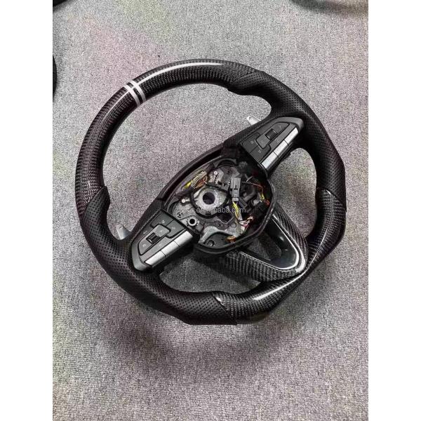 Carbon Fiber Steering Wheel 44*44*25 Perfect Fit for BMW Mini Cooper R55/56/60 F55/56