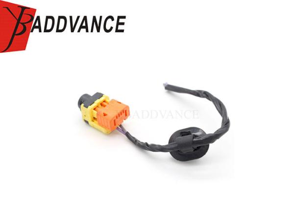 2 fio de Clockspring do conector da bolsa a ar de Pin Orange FCI para Toyota Nissan