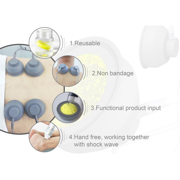 2 In 1 Shockwave Ed Machine For Sport Injury Muscle Problem