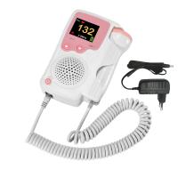 Couleur rose double mode d'ABS de Doppler de détecteur foetal rechargeable de battement de coeur