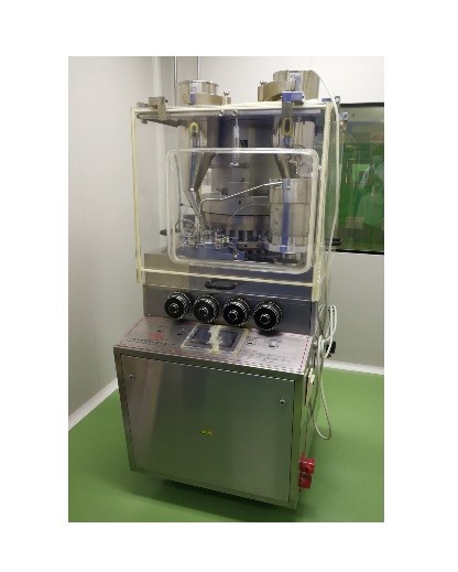 80KN Automatic Rotary Tablet Press Machine Core Covered 21840pcs/H