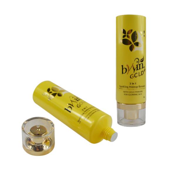 Bath Gel Lotion Cream Tubes Custom Eco-friendly Cosmetic Tube Packaging with Flip Top Cap