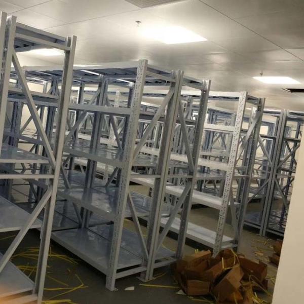 OEM Supermarket Logistics Warehouse Storage Rack Scratch Resistant 5 Shelves