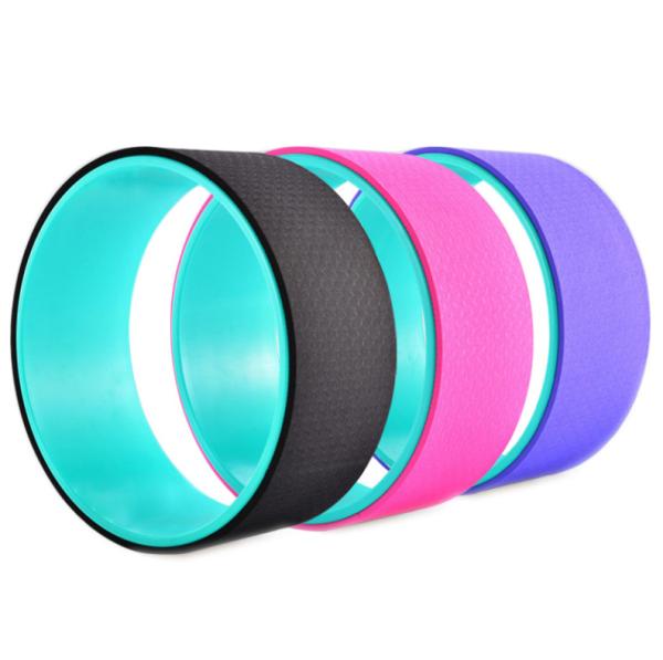 13cm Width Multifunctional Yoga Circle Roller Massage Yoga Wheel For Stretching