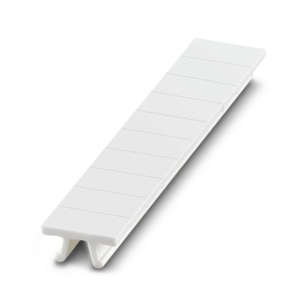 Phoenix Contact White Zack Marker Strip with 5.2 mm Pitch and 10 Individual Labels