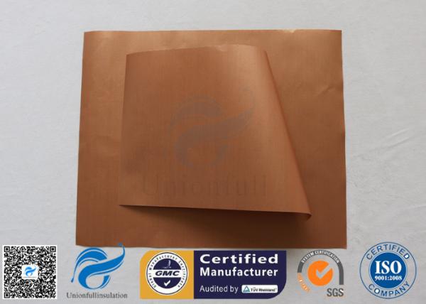 Non Stick Silicone Baking Mat Copper 33X40CM PTFE Coated BBQ Grill Mat FDA Food