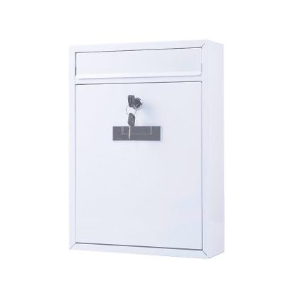 Wall Mounted Security Residential Letterbox Galvanized Steel Mailbox