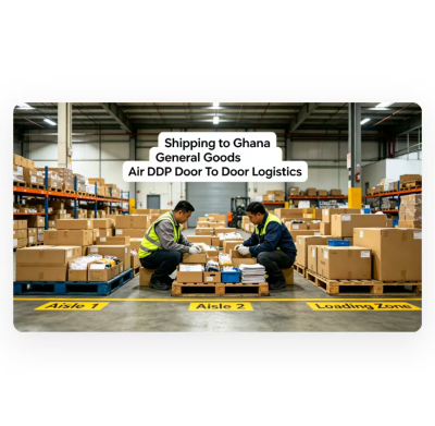 General Goods Air DDP Shipping to Ghana Door To Door Logistics Services