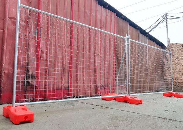 Portable Moveable Temporary Mesh Fencing For Construction Safety