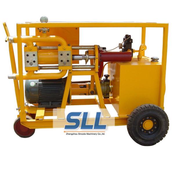 Full Hydraulic High Pressure Cement Injection Grouting Pump 70L/Min Energy Saving